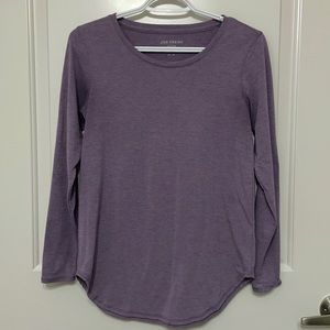 JOE FRESH ACTIVE Purple Long Sleeved Shirt